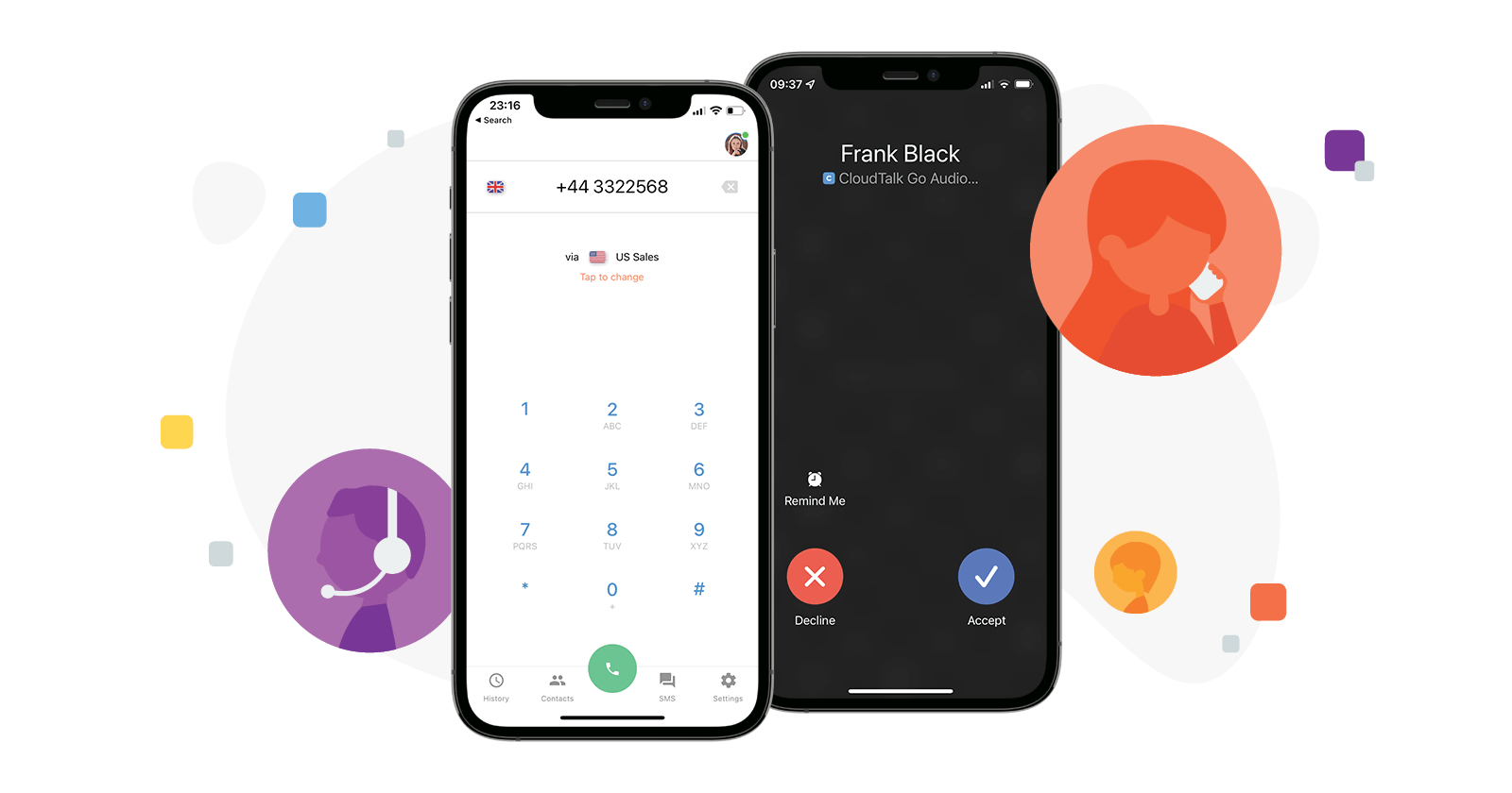 Cloudtalk License By Cloudfresh Official Partner - Retina Dark Designs for Desktop
